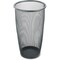 Safco 9 gal Round Indoor Metal Can, Black, Steel SAF9718BL - alternate 1